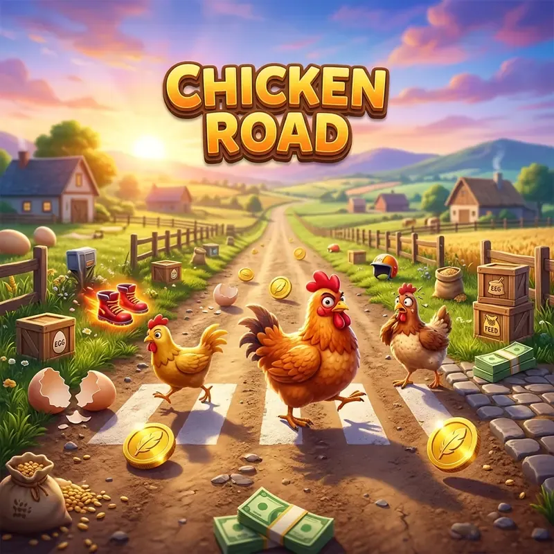 Chicken Road by InOut Games Crash-Game