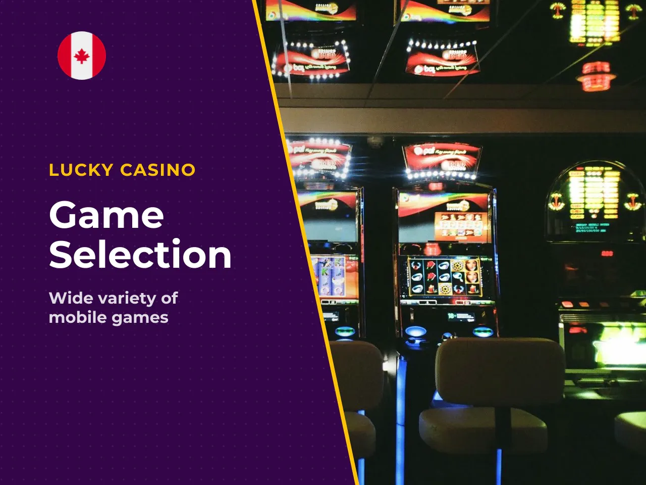 Lucky Casino Game Selection What You