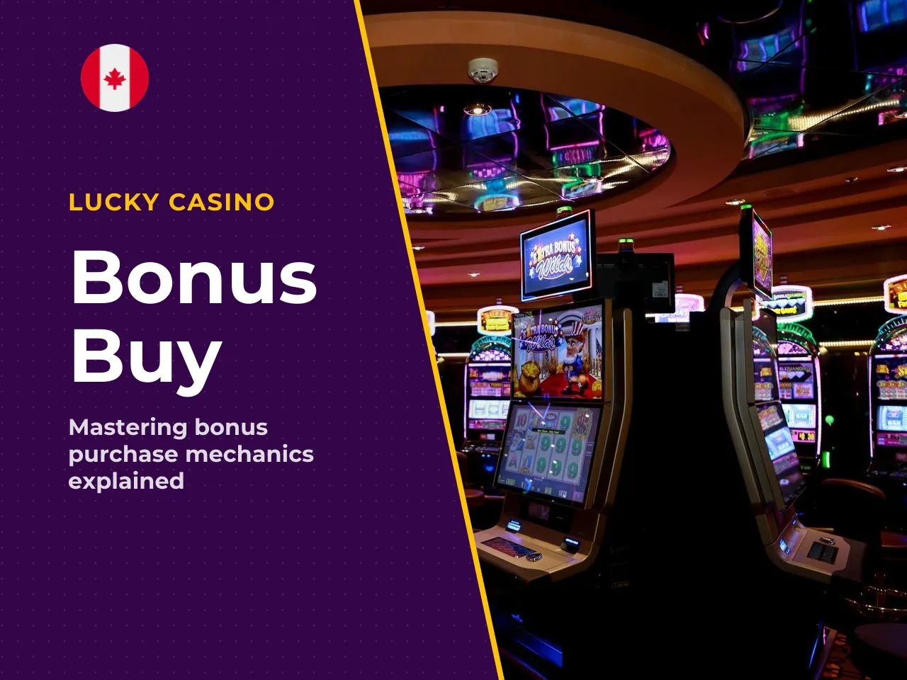 When bonus buy belongs to the
