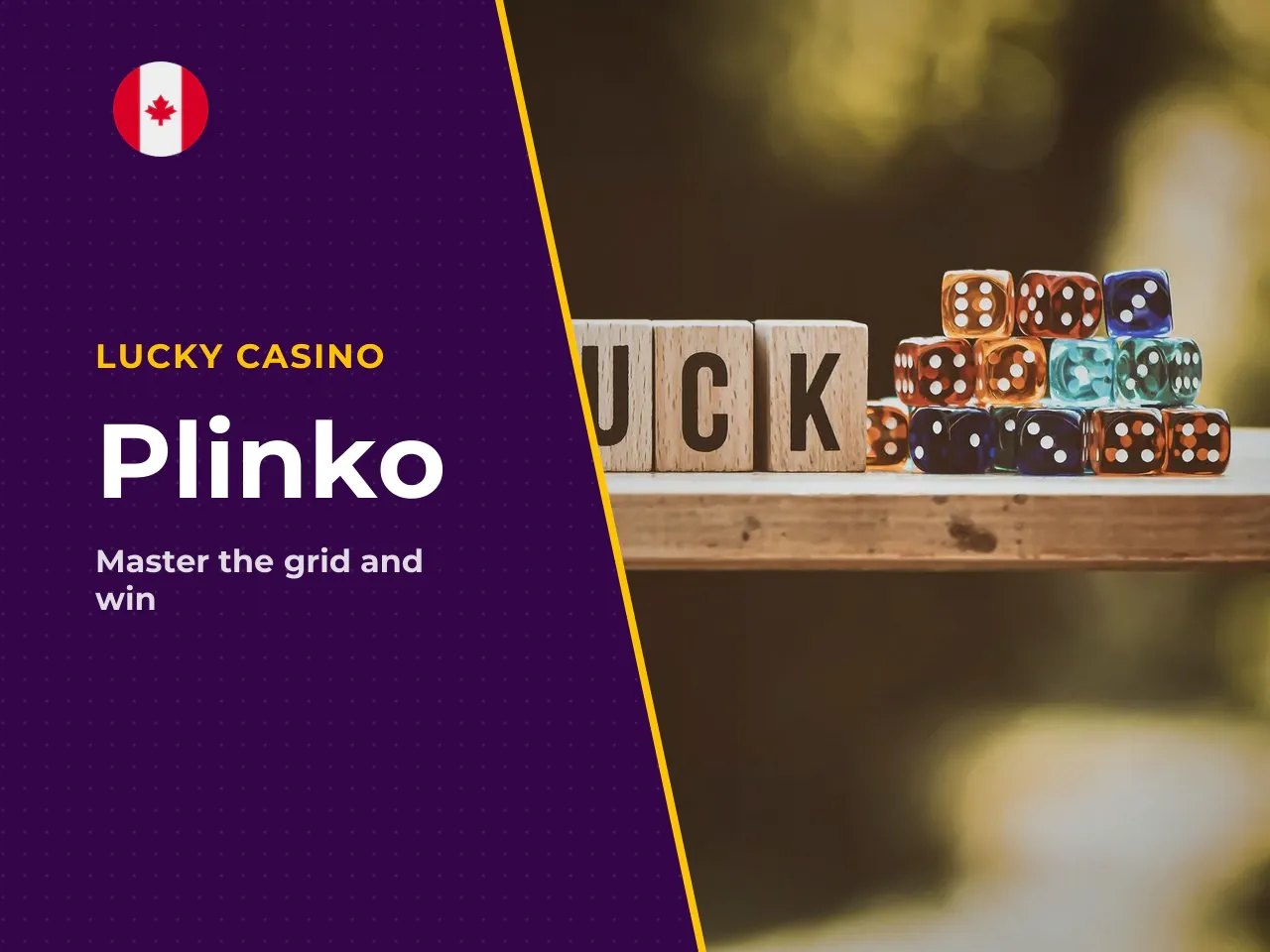 Plinko is an instant-win casino game
