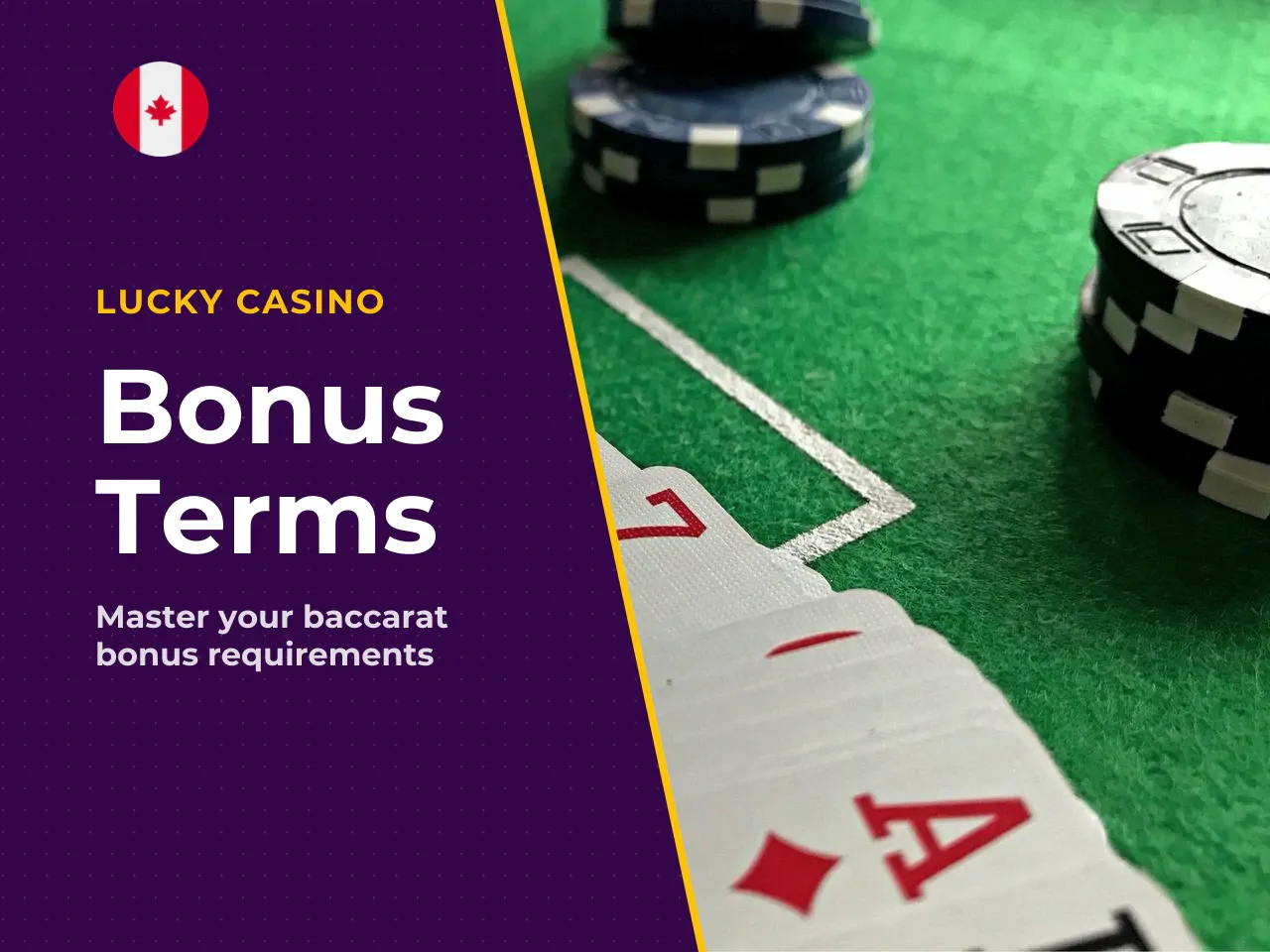 Bonuses and Offer Terms for Baccarat