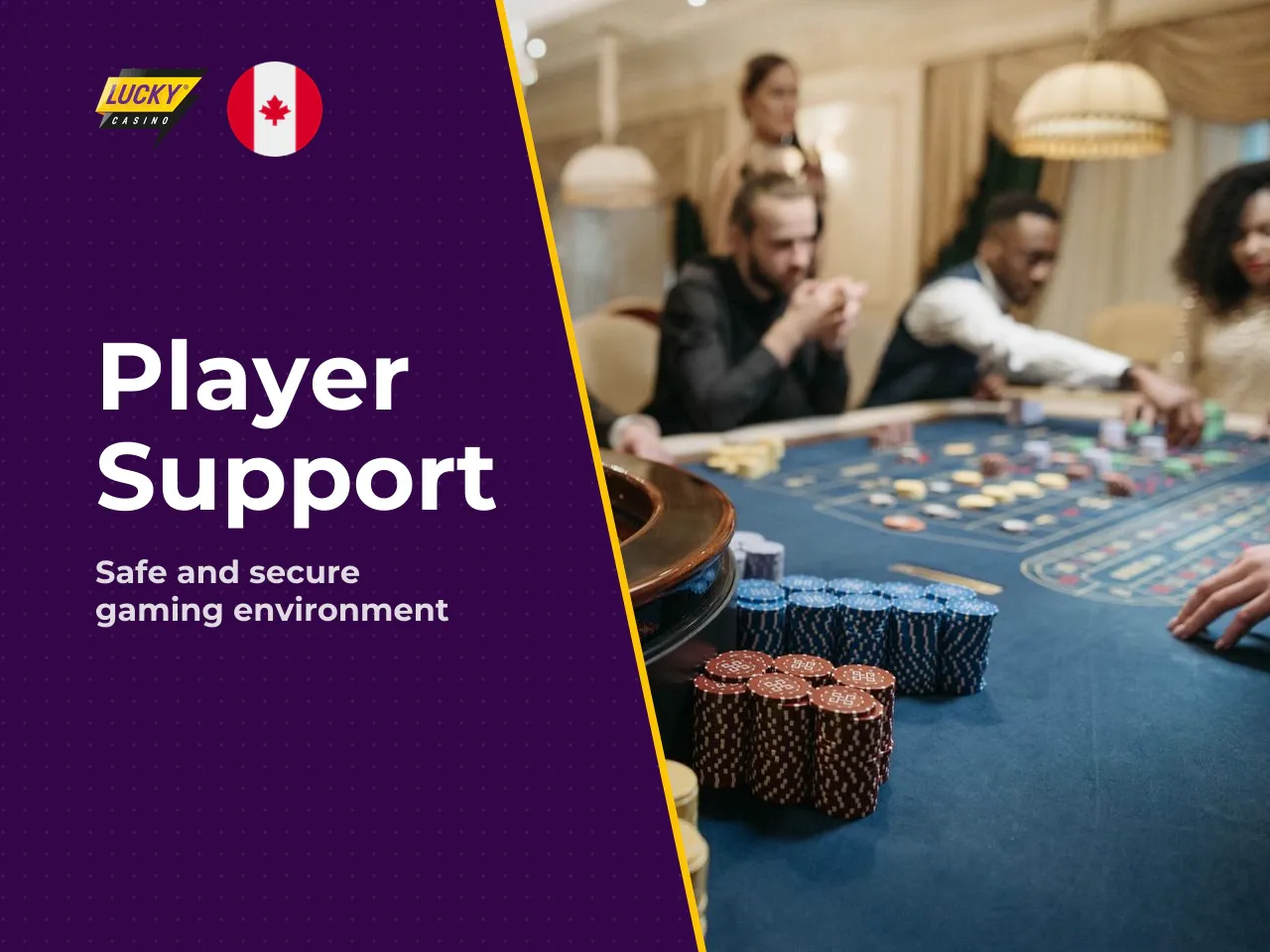 Support, Security and Responsible Gambling Features