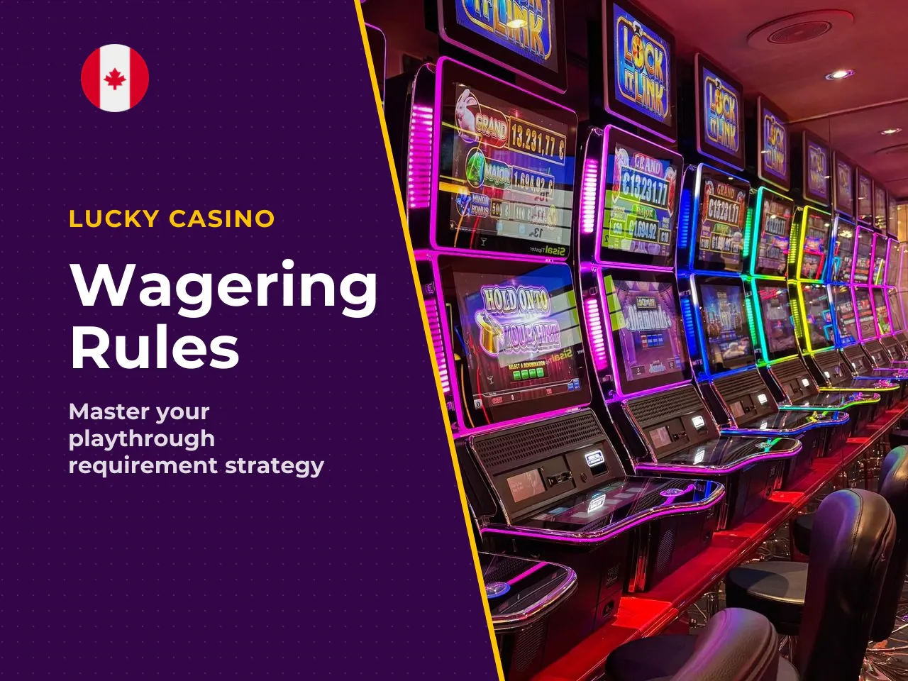 Lucky Casino Wagering How Playthrough Requirements